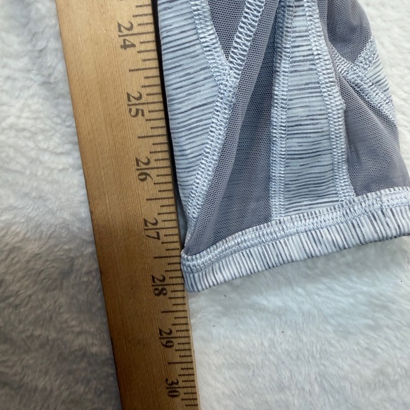 Lululemon Wunder Under HR Tight Mesh Womens Size 10 Grey High Rise Yoga Athletic - Picture 6 of 9
